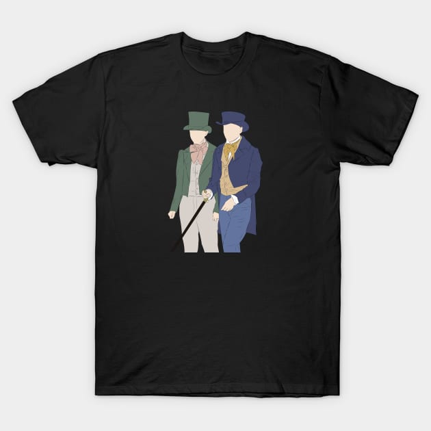 Emily and Sue - Dickinson T-Shirt by LiLian-Kaff